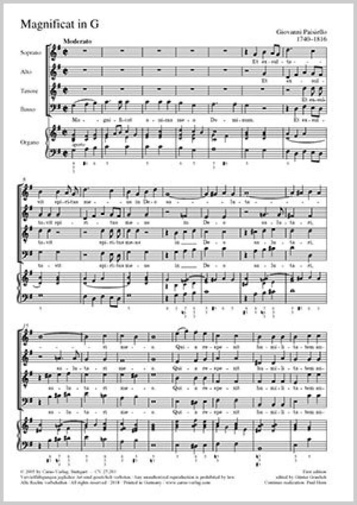 Magnificat in G